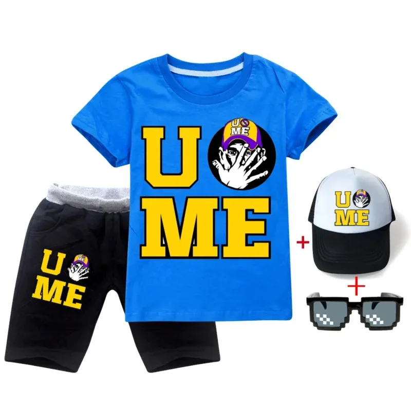 72th Anime Cosplay John Cena Summer Children's Clothing Sets Cotton Casual Baby Boys Girls T-shirts shorts Suit
72th Anime Cosplay John Cena Summer Children's Clothing Sets Cotton Casual Baby Boys Girls T-shirts shorts Suit