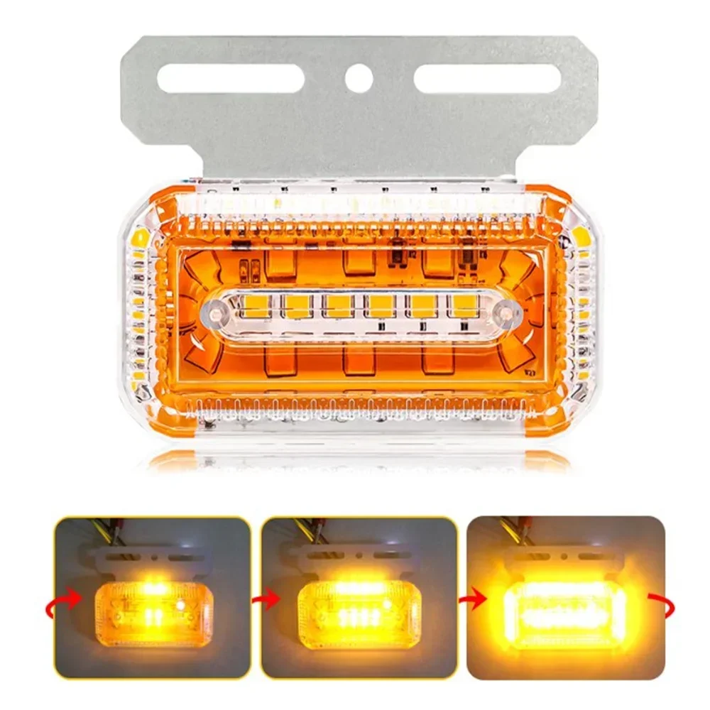 Car Light Truck Side Signal Light Decoration Signal Lamp LED Lights Yellow Car Accessories Side Light Replacement
Car Light Truck Side Signal Light Decoration Signal Lamp LED Lights Yellow Car Accessories Side Light Replacement