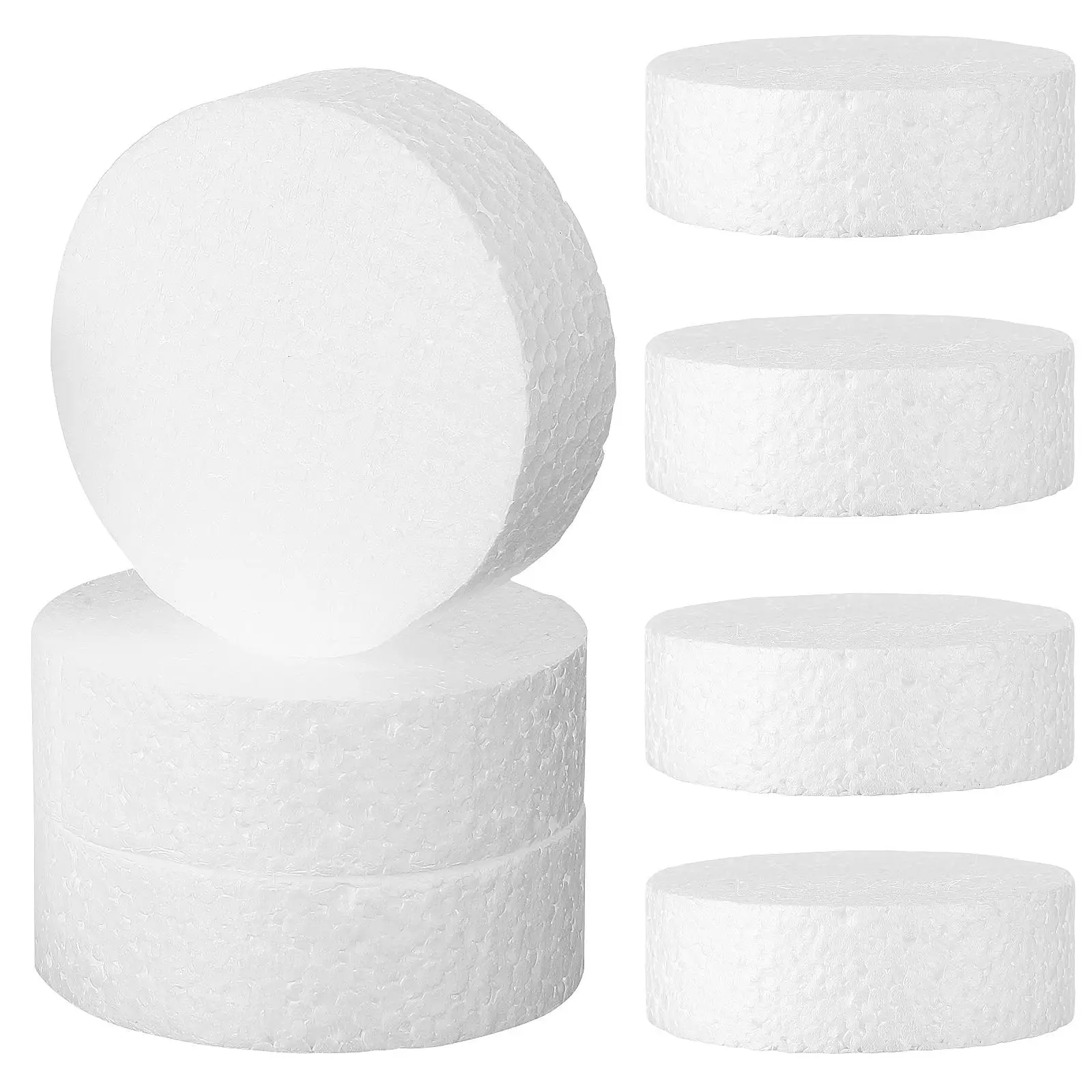 7 Pcs Foam Cylinder Circles Shapes For Crafts Small Discs Block Round White Blocks
7 Pcs Foam Cylinder Circles Shapes For Crafts Small Discs Block Round White Blocks