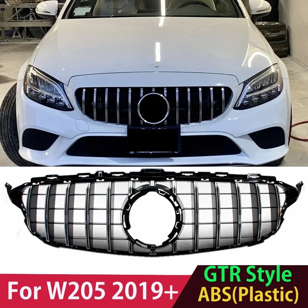 Черный/серебристый передний решетчатый гриль 2019 + C300 C350 C Class W205 C205 A205 GT для Mercedes C Class серебристый без сетки для камеры
Черный/серебристый передний решетчатый гриль 2019 + C300 C350 C Class W205 C205 A205 GT для Mercedes C Class серебристый без сетки для камеры