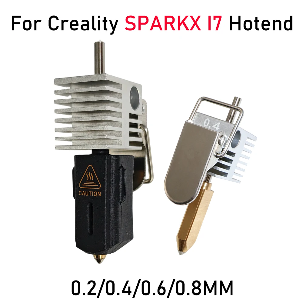 For Creality SPARKX i7 Hotend Replacement Part Anti-Clog 0.2/0.4/0.6/0.8mm Nozzles High-Temp Resistant 3D Printer Parts
For Creality SPARKX i7 Hotend Replacement Part Anti-Clog 0.2/0.4/0.6/0.8mm Nozzles High-Temp Resistant 3D Printer Parts