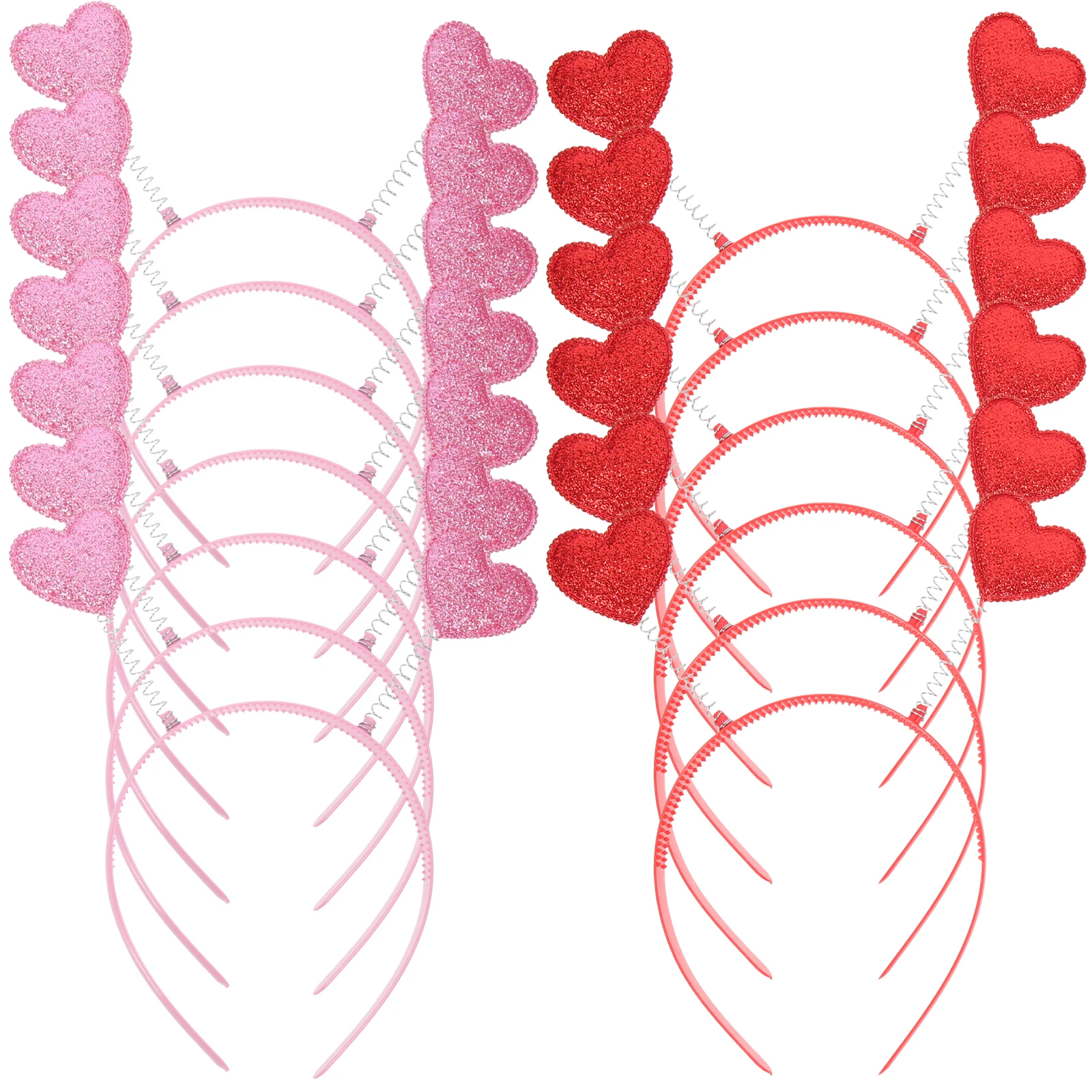 12pcs Heart Shaped Headband Girls Headdress Festival Fashionable Carnival Decorative Fabric Lightweight Comfortable Accessories
12pcs Heart Shaped Headband Girls Headdress Festival Fashionable Carnival Decorative Fabric Lightweight Comfortable Accessories