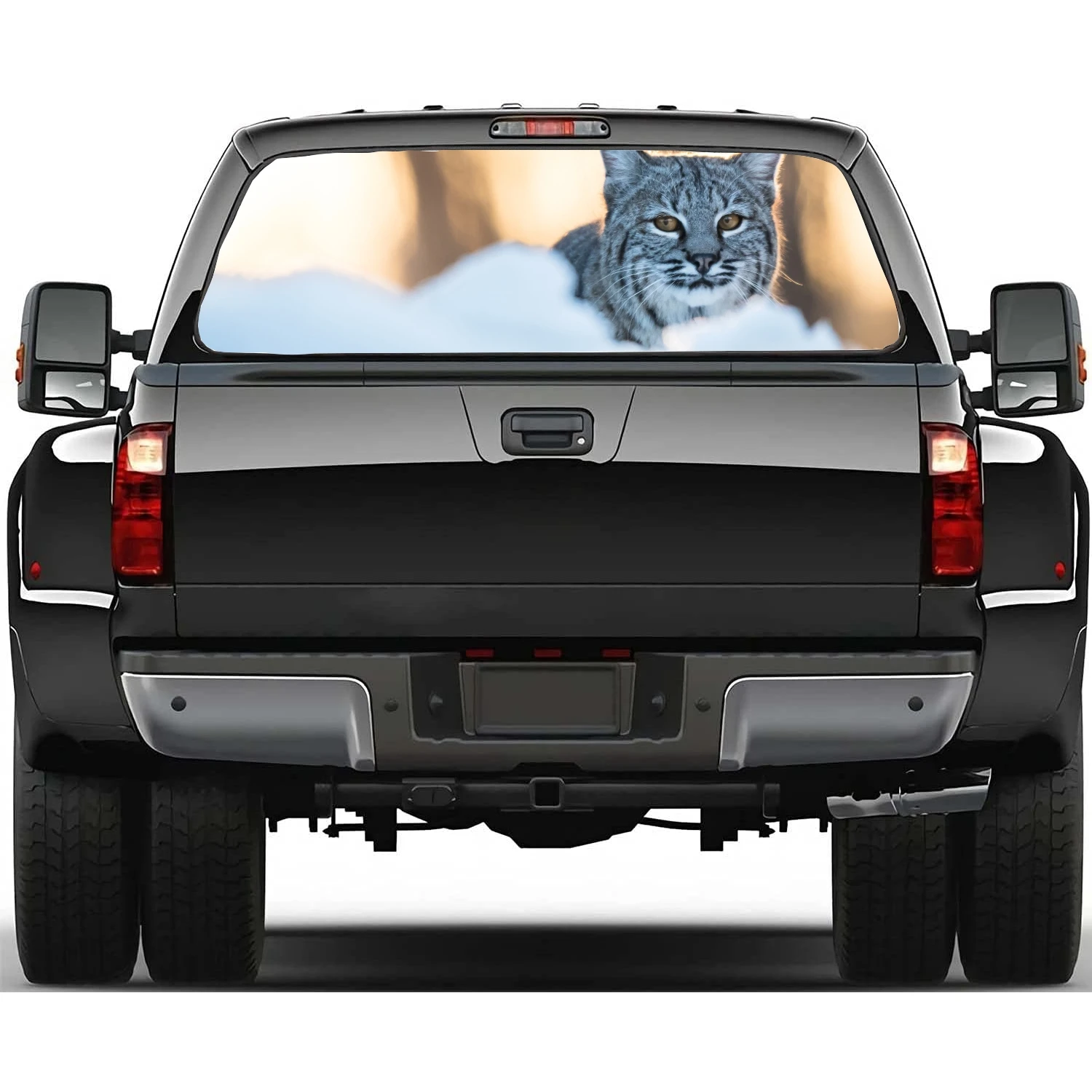 lynx animal cat Car window decal sticker graphic decoration truck perforated vinyl painting universal wrap decal
lynx animal cat Car window decal sticker graphic decoration truck perforated vinyl painting universal wrap decal