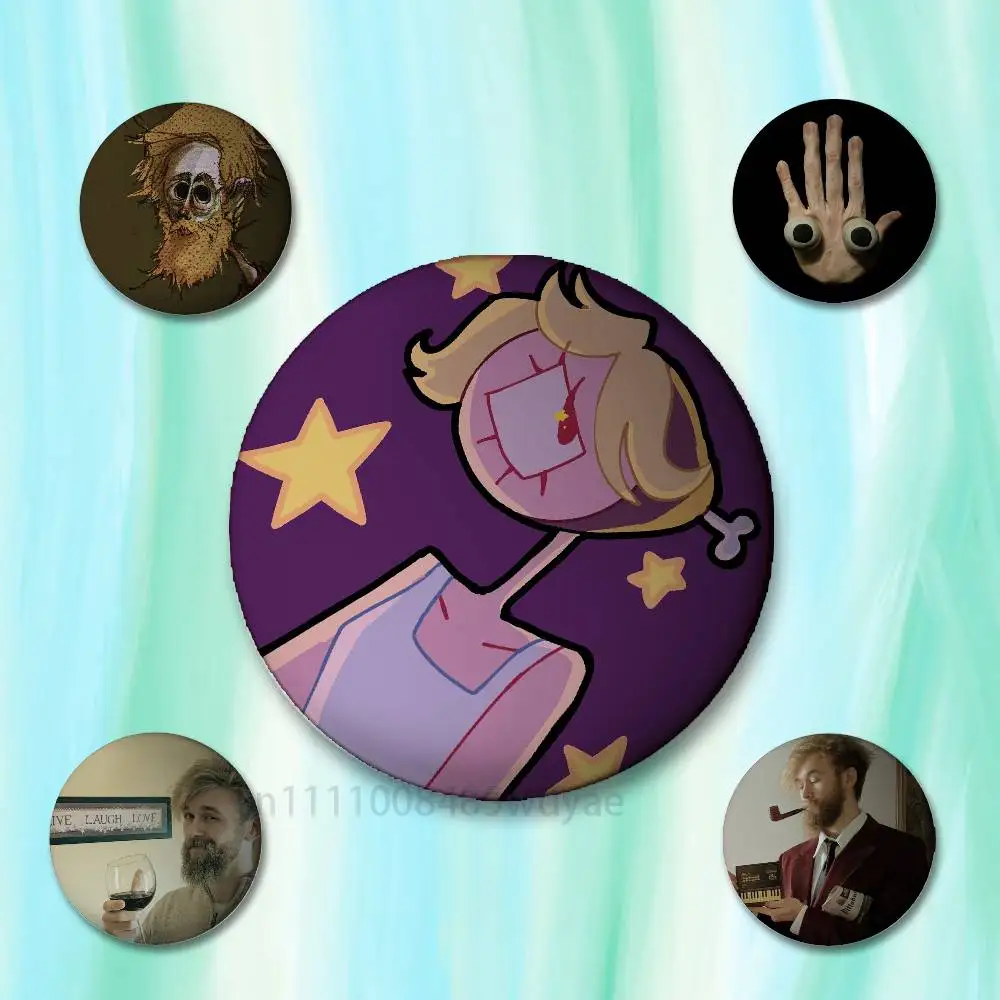 Jack Stauber Album Badges Button Round Creative Pin Brooch Badge Bag Decor Accessories Fans Collect Friends Gifts
Jack Stauber Album Badges Button Round Creative Pin Brooch Badge Bag Decor Accessories Fans Collect Friends Gifts