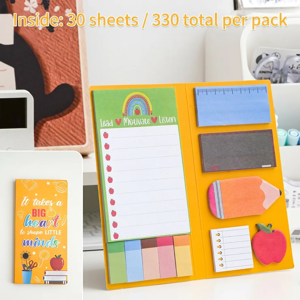 Die-Cut Sticky Notes Book Colorful Thick Memo Pads School Office Notepad Cute Cartoon Adhesive Sticky Notes For Document Journal
Die-Cut Sticky Notes Book Colorful Thick Memo Pads School Office Notepad Cute Cartoon Adhesive Sticky Notes For Document Journal