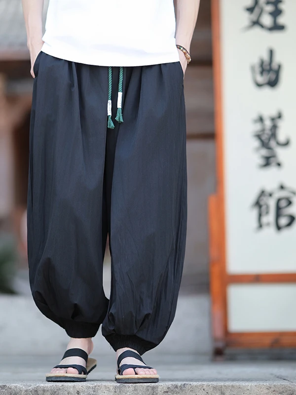 Хлопковые и льняные широкие брюки, мужские летние тонкие брюки, свободные брюки больших размеров с девятью очками, модные повседневные брюки
Хлопковые и льняные широкие брюки, мужские летние тонкие брюки, свободные брюки больших размеров с девятью очками, модные повседневные брюки