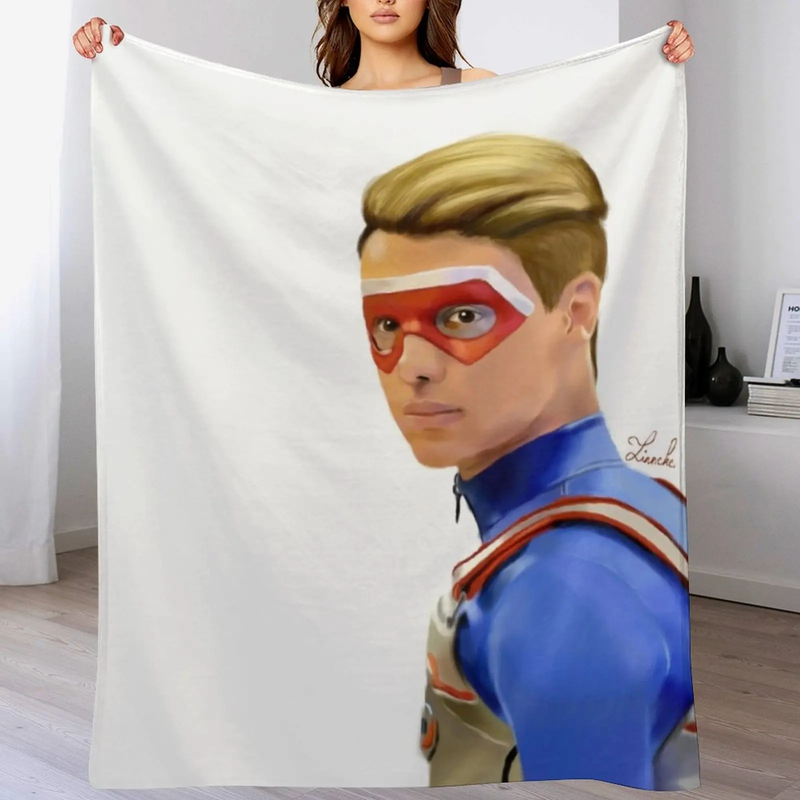 Kid Danger - Heroic Sketch Throw Blanket Warm Napping Blanket for Office Couch Bed
Kid Danger - Heroic Sketch Throw Blanket Warm Napping Blanket for Office Couch Bed