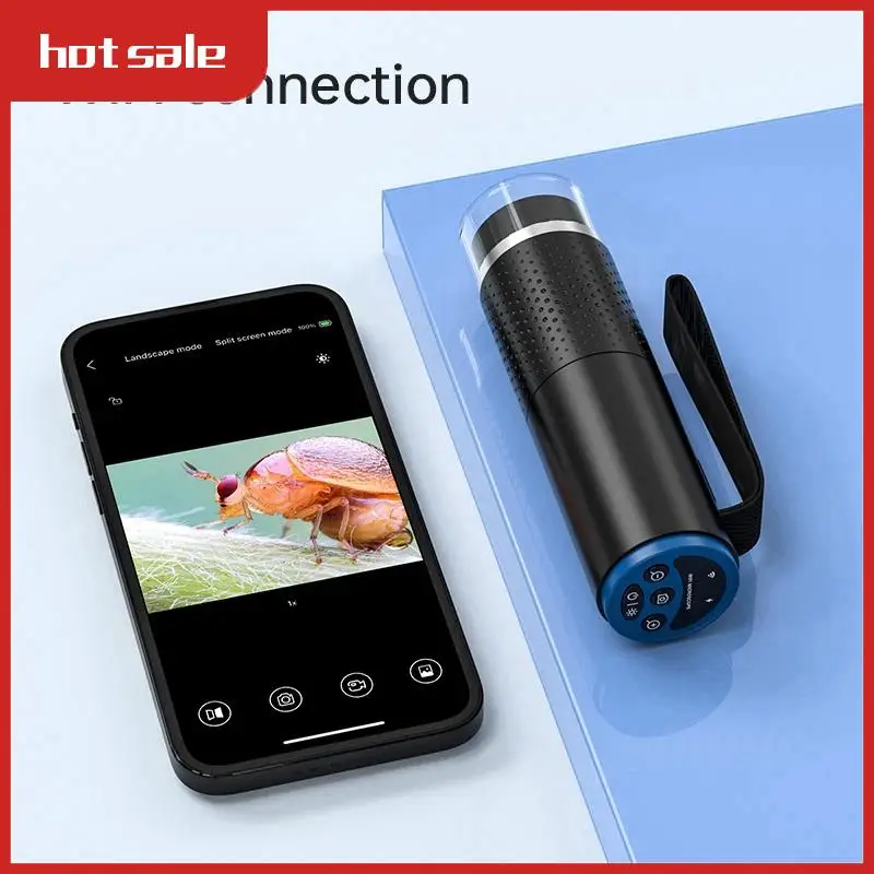 1Set 1000X Wifi Digital Microscope 200W Pixel USB Phone Magnifier For Repair Welding Microbe Observation Black
1Set 1000X Wifi Digital Microscope 200W Pixel USB Phone Magnifier For Repair Welding Microbe Observation Black
