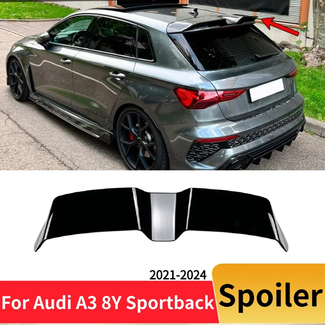 Спойлер заднего крыла для гонок, багажник, губа, хвост, аксессуары для тюнинга, глянцевый черный комплект кузова для Audi A3 8Y Sportback 2021-2024
Спойлер заднего крыла для гонок, багажник, губа, хвост, аксессуары для тюнинга, глянцевый черный комплект кузова для Audi A3 8Y Sportback 2021-2024
