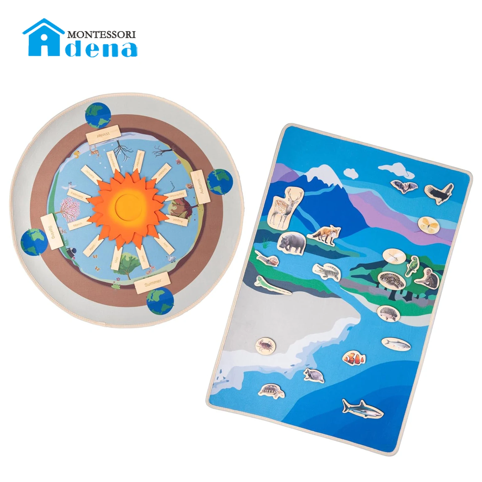 Коврик для дня рождения Adena Montessori и коврик для земли и воды Монтессори интересные игрушки для детей
Коврик для дня рождения Adena Montessori и коврик для земли и воды Монтессори интересные игрушки для детей