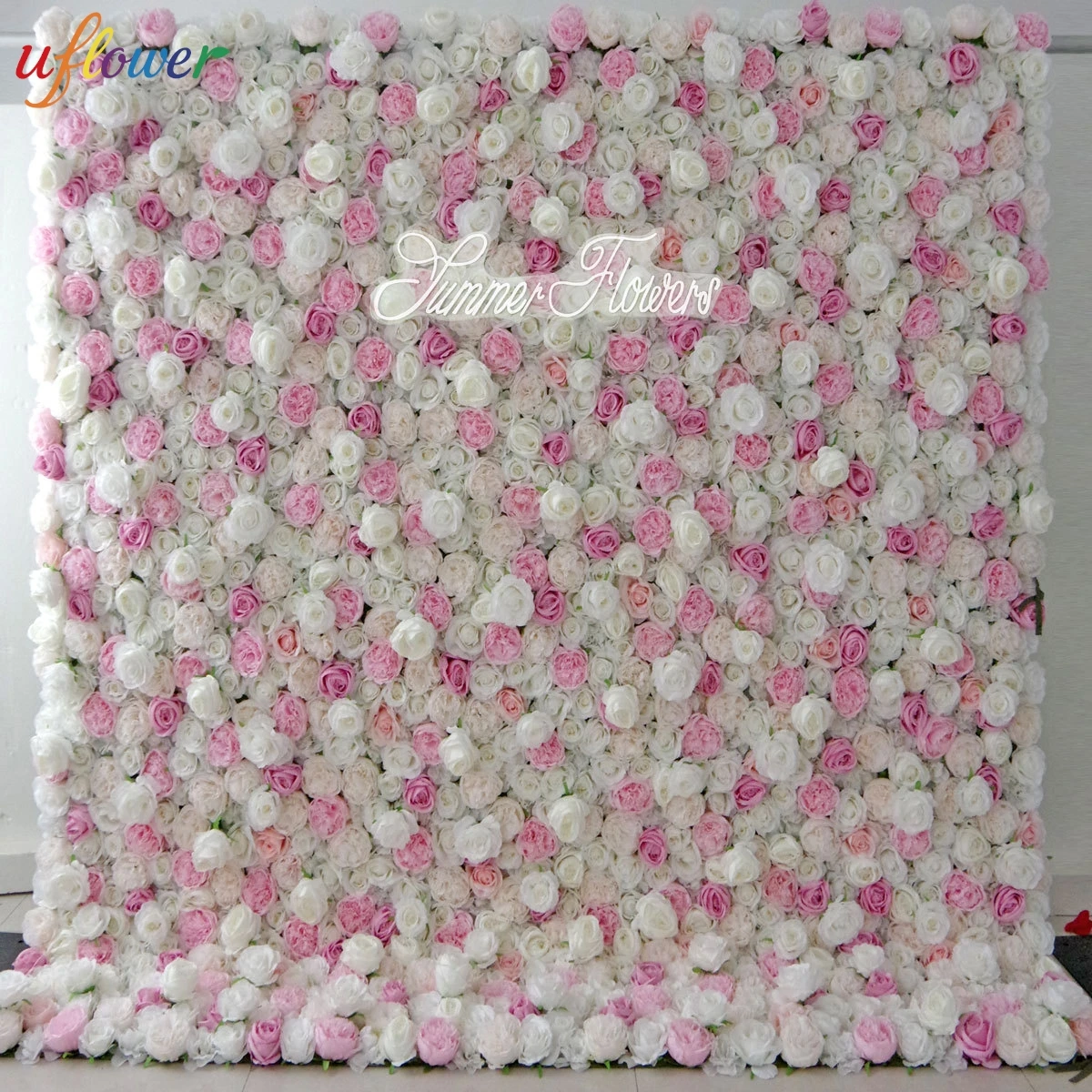 Uflower White Peony Pink rose artificial mixed plant Flower wall Outdoor Wedding background decoration Birthday party stage prop
Uflower White Peony Pink rose artificial mixed plant Flower wall Outdoor Wedding background decoration Birthday party stage prop