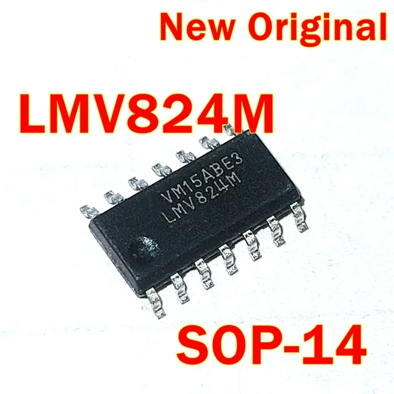 1pcs to 100pcs LMV824M/NOPB LMV824M LMV824MX/NOPB LMV824MX SOP-14 New Original Low power consumption, op amp
1pcs to 100pcs LMV824M/NOPB LMV824M LMV824MX/NOPB LMV824MX SOP-14 New Original Low power consumption, op amp