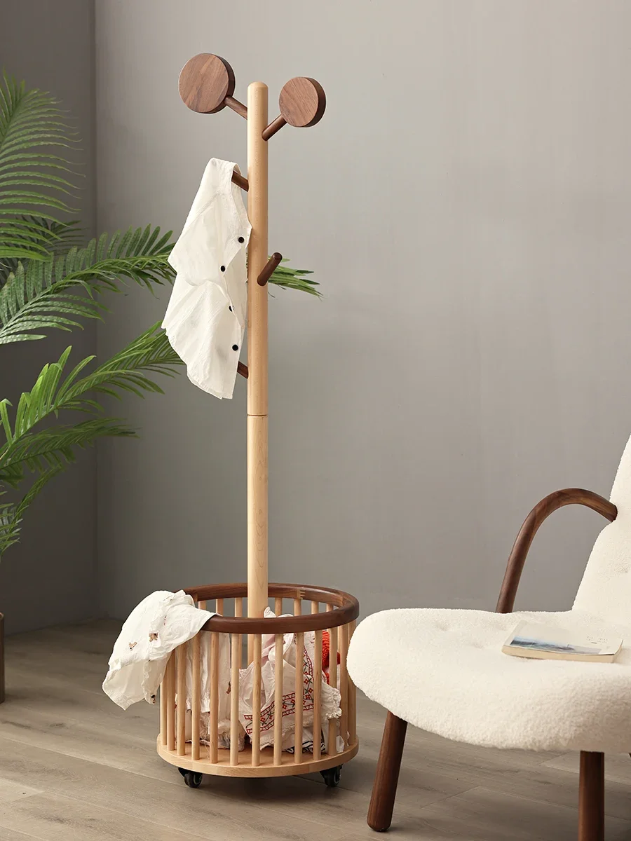 Children's hanger floor-to-ceiling bedroom solid wood middle children and older cute simple small coat rack household indoor
Children's hanger floor-to-ceiling bedroom solid wood middle children and older cute simple small coat rack household indoor
