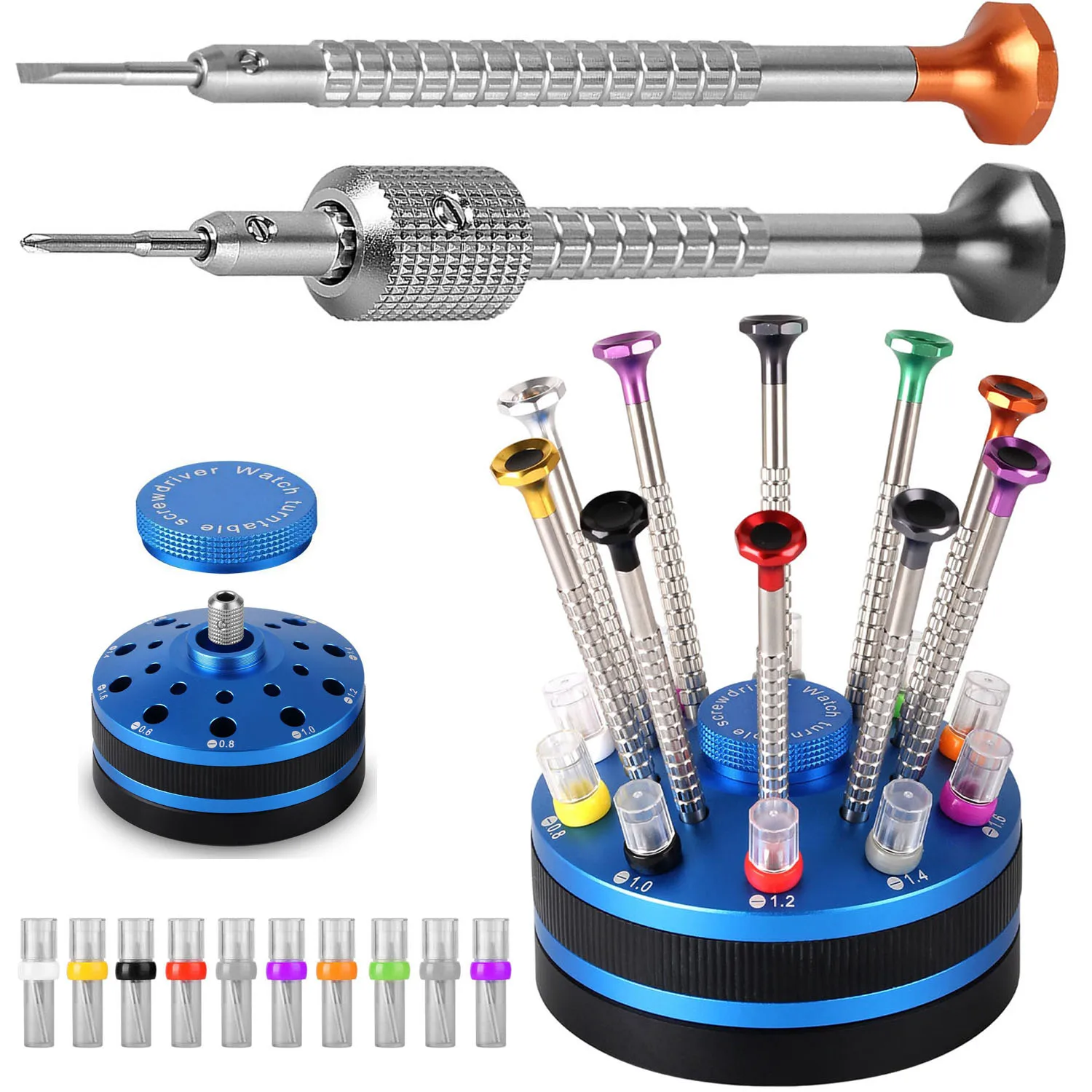 10 PCS Precision Metal Screwdriver Set with 20PCS Spare Blades Watchmaker Tools Watch Glasses Phone Laptop Repair Screwdrivers
10 PCS Precision Metal Screwdriver Set with 20PCS Spare Blades Watchmaker Tools Watch Glasses Phone Laptop Repair Screwdrivers