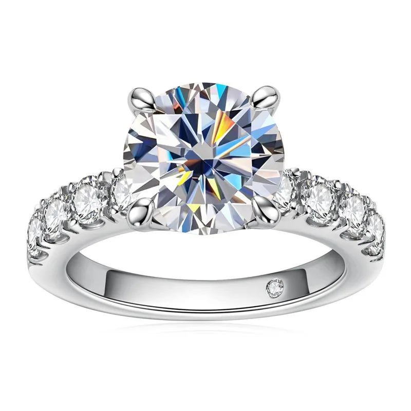 3.5CT Moissanite, S925 Sterling Silver with 18K Gold Plated, Women's Ring, Luxury High-End Jewelry, Wedding Gift
3.5CT Moissanite, S925 Sterling Silver with 18K Gold Plated, Women's Ring, Luxury High-End Jewelry, Wedding Gift
