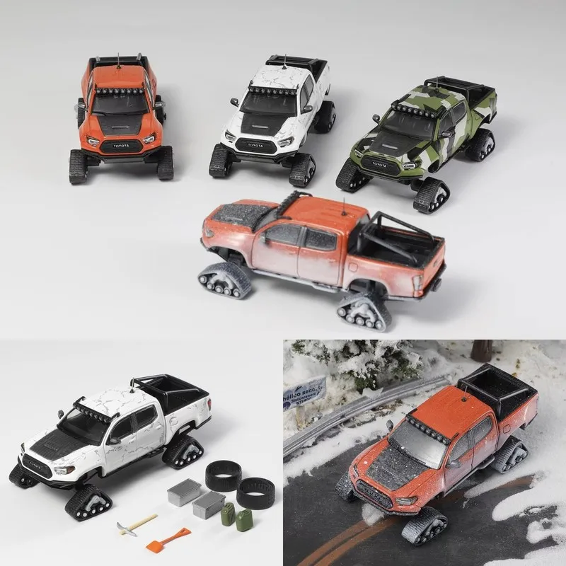 GCD 1 64 Scale Tacoma Off Road Modified Pickup Truck Tracked Alloy Diecast Model Collectible Decor For Adult Collectors
GCD 1 64 Scale Tacoma Off Road Modified Pickup Truck Tracked Alloy Diecast Model Collectible Decor For Adult Collectors