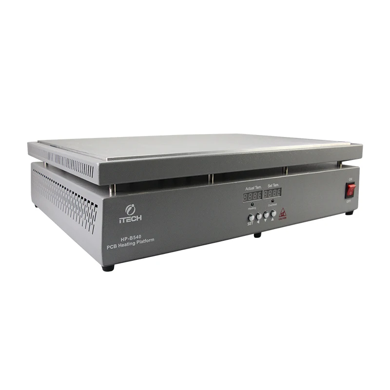 HP-B540 Multipurpose Preheating Station Pcb Heating Plate Intelligent Heating Platform 3300W 500x400mm For Pcb Phone Repairs Etc
HP-B540 Multipurpose Preheating Station Pcb Heating Plate Intelligent Heating Platform 3300W 500x400mm For Pcb Phone Repairs Etc