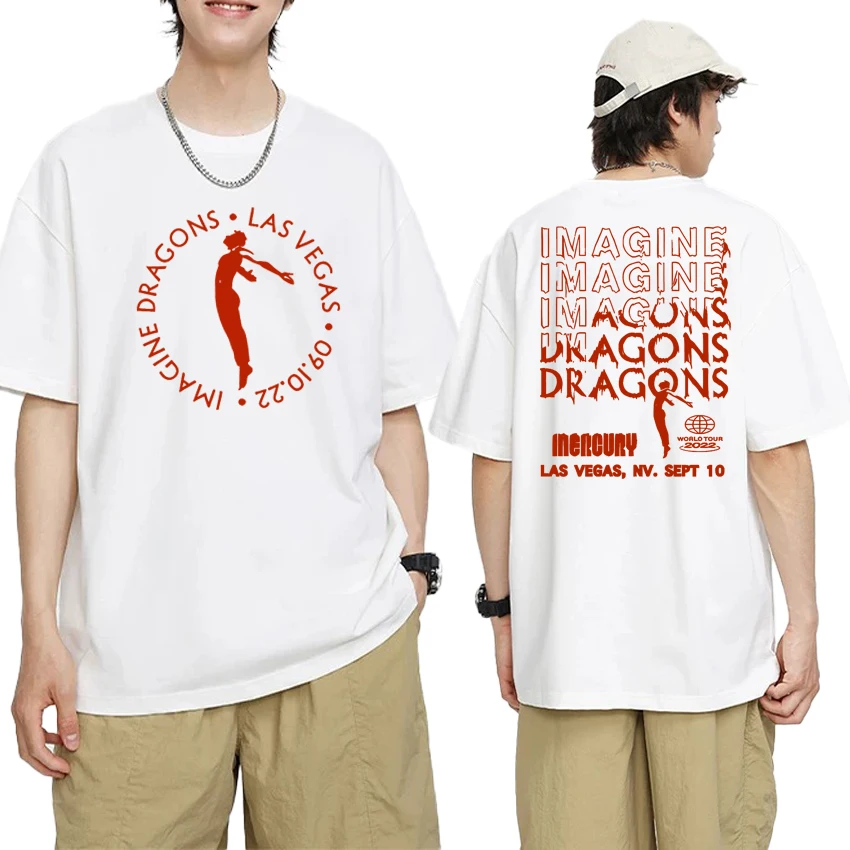 Imagine Dragons Mercury World Tour 2025 Double Sided printed T shirt Men Women Fashion short sleeve T-shirts Unisex Cotton Tops
Imagine Dragons Mercury World Tour 2025 Double Sided printed T shirt Men Women Fashion short sleeve T-shirts Unisex Cotton Tops