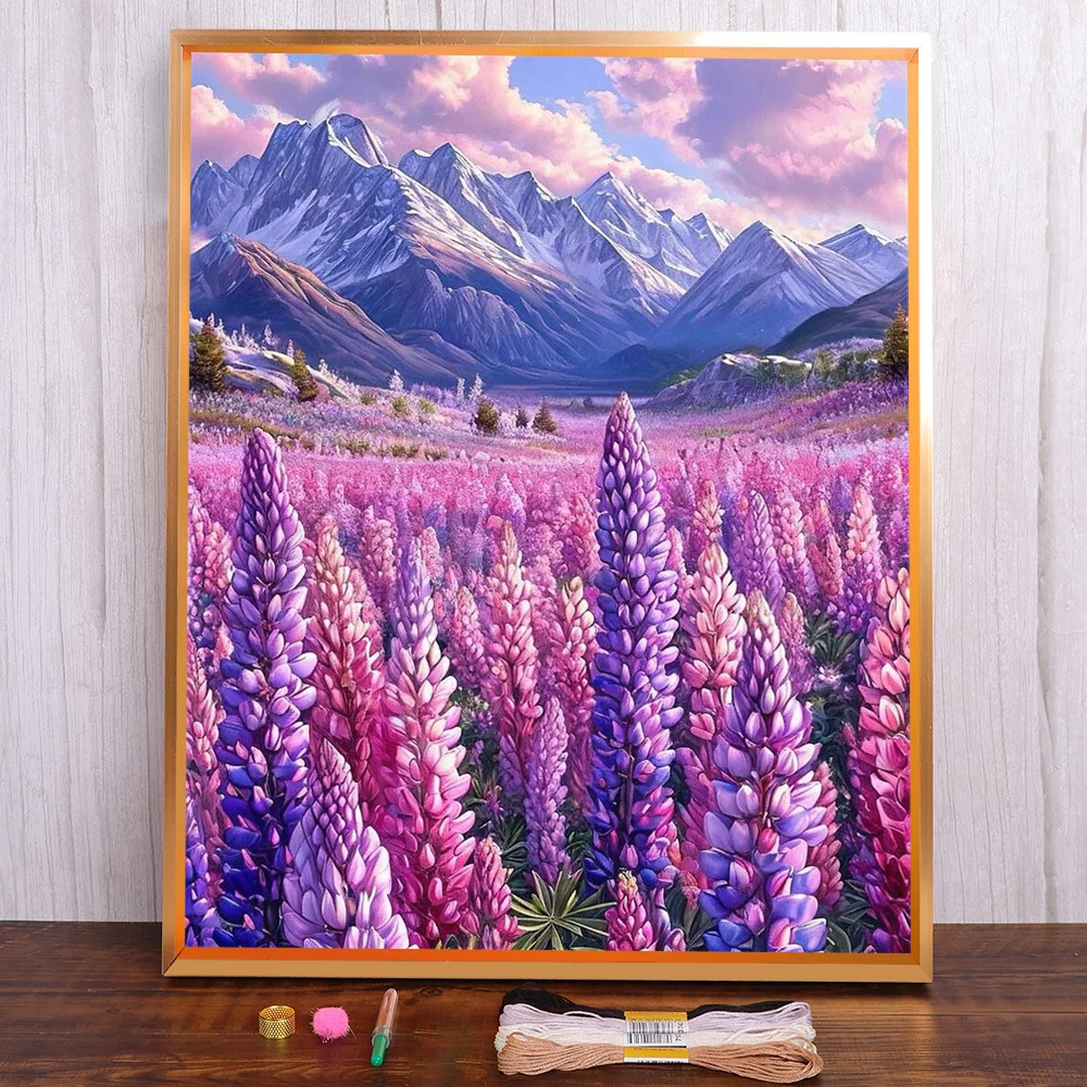 Landscape Snow Mountain Printed Canvas Cross-Stitch DIY Embroidery Set Handiwork Painting Sewing Hobby For Adults Counted Design
Landscape Snow Mountain Printed Canvas Cross-Stitch DIY Embroidery Set Handiwork Painting Sewing Hobby For Adults Counted Design