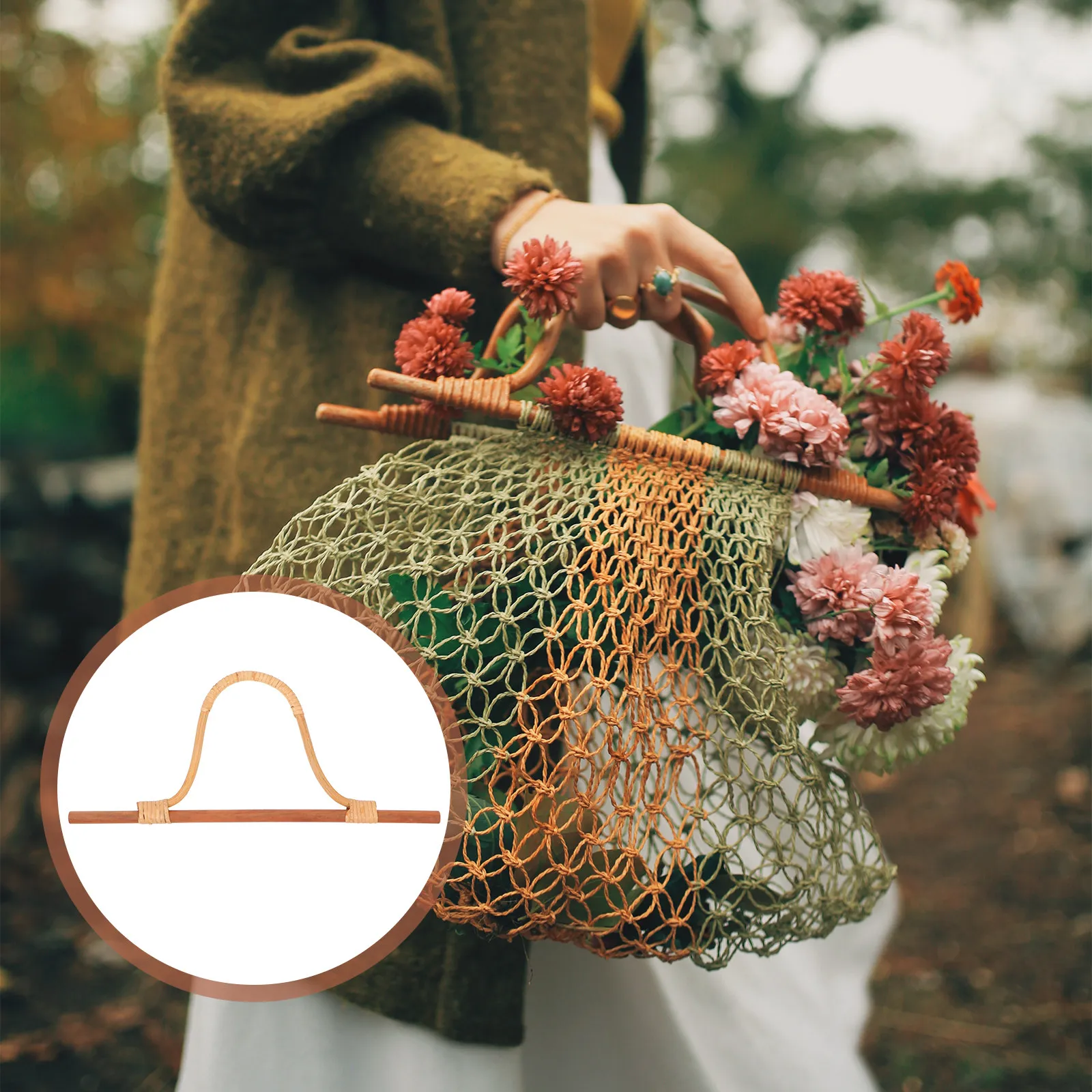 Wooden Bag Handles Lightweight Durable Comfortable Practical Texture Beautiful Versatile Replacement DIY Accessories Strap Bag
Wooden Bag Handles Lightweight Durable Comfortable Practical Texture Beautiful Versatile Replacement DIY Accessories Strap Bag