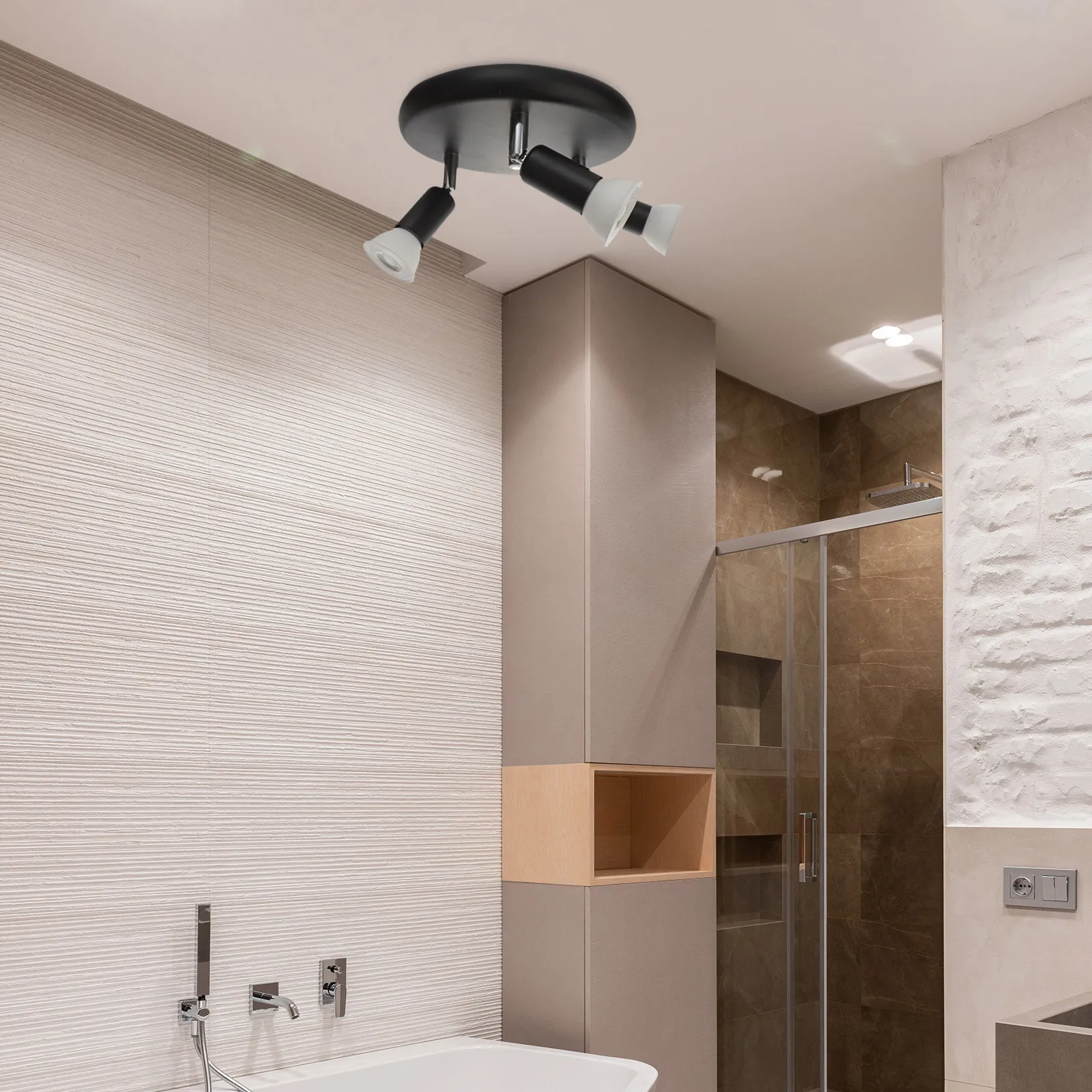 1Pcs LED Ceiling Light Stainless Steel 3-Head Design Decorative Indoor Ceiling Spotlight Home Coffee Shop Lighting
1Pcs LED Ceiling Light Stainless Steel 3-Head Design Decorative Indoor Ceiling Spotlight Home Coffee Shop Lighting