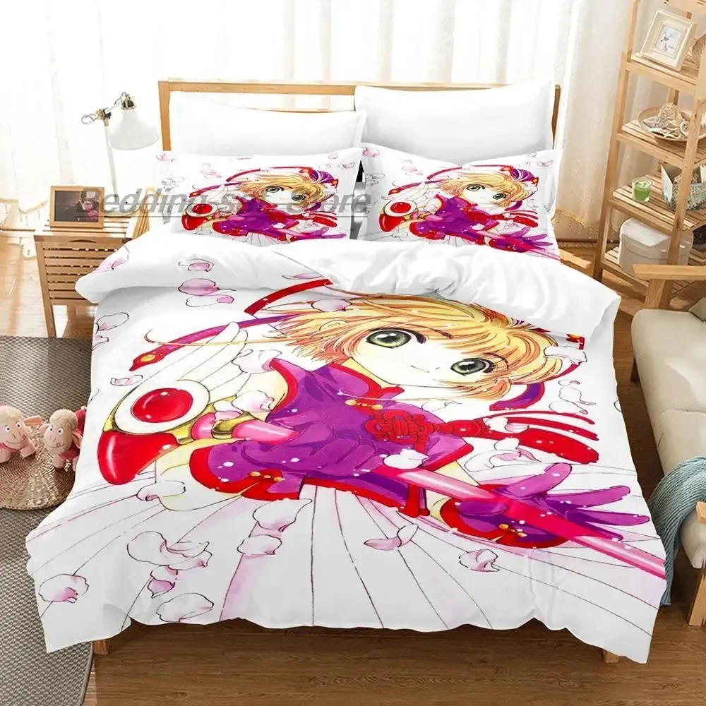 Cardcaptor Sakura Bedding Set Single Twin Full Queen King Size Bed Set Aldult Kid Bedroom Duvetcover Sets 3D Print Anime 2022
Cardcaptor Sakura Bedding Set Single Twin Full Queen King Size Bed Set Aldult Kid Bedroom Duvetcover Sets 3D Print Anime 2022