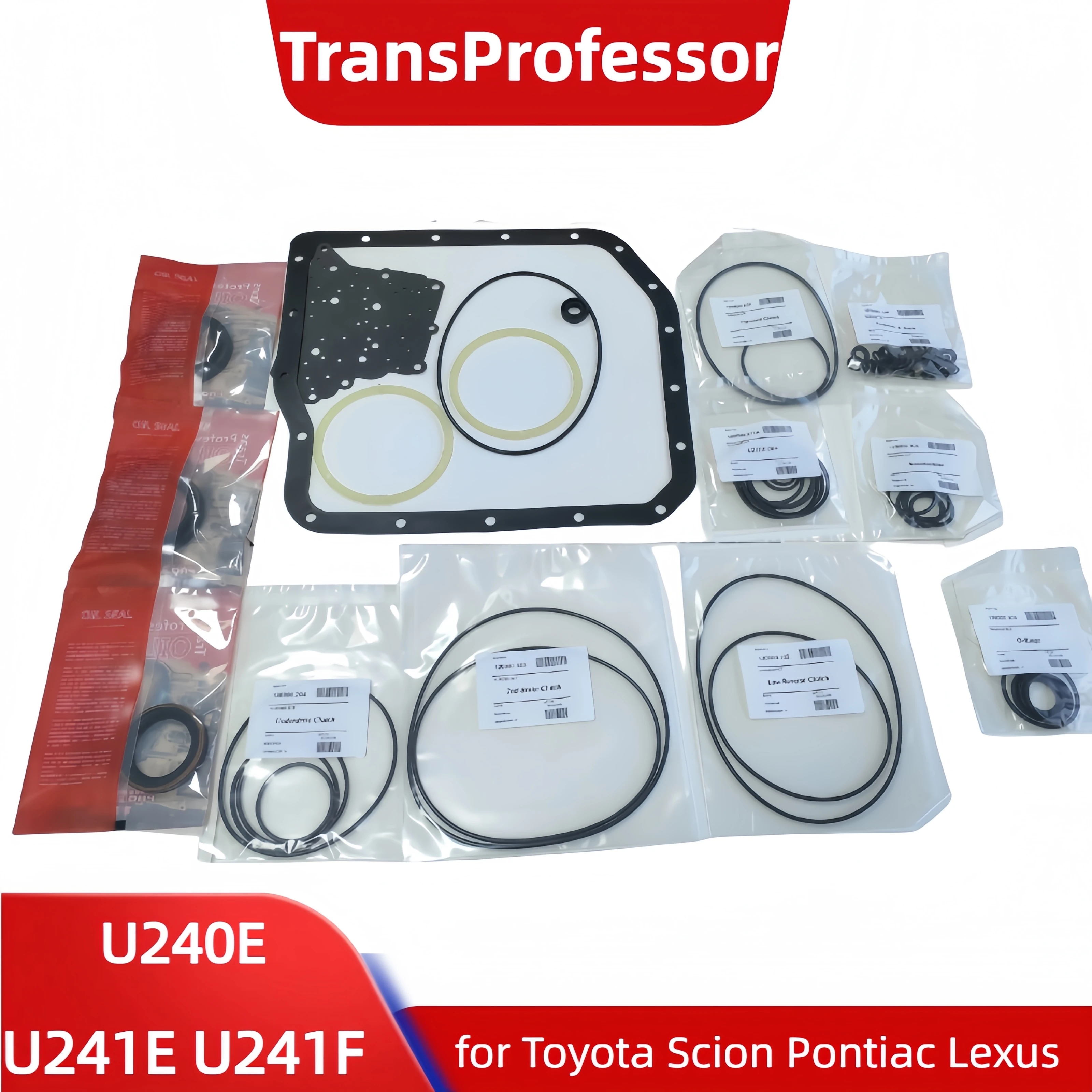 U240E U241E U241F Transmission Rebuild Repair Overhaul Kit for Toyota Scion Pontiac Lexus,OHK Oil Seals Gaskets
U240E U241E U241F Transmission Rebuild Repair Overhaul Kit for Toyota Scion Pontiac Lexus,OHK Oil Seals Gaskets