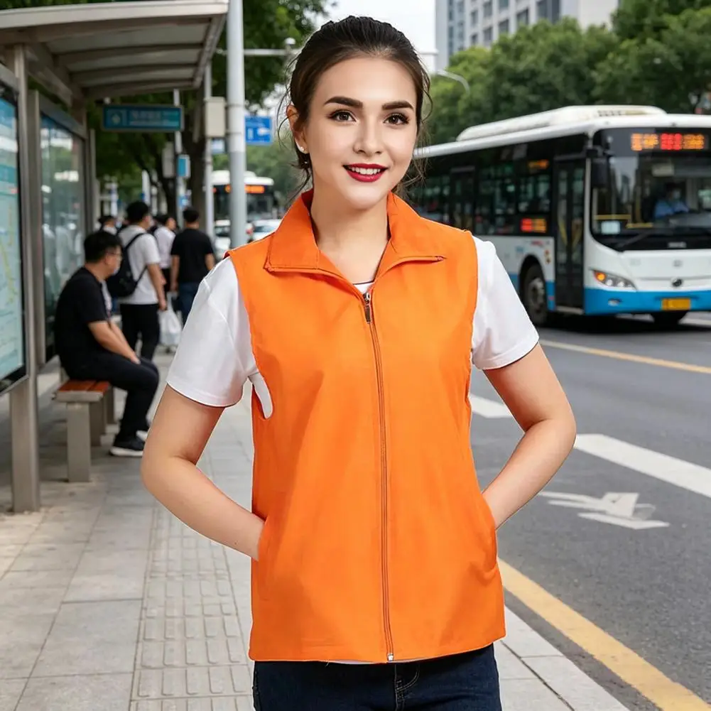 High-density Oxford Cloth Vest Work Waistcoat Vest with Zipper Closure Multi-functional Safety Vest with Pockets Reflective
High-density Oxford Cloth Vest Work Waistcoat Vest with Zipper Closure Multi-functional Safety Vest with Pockets Reflective
