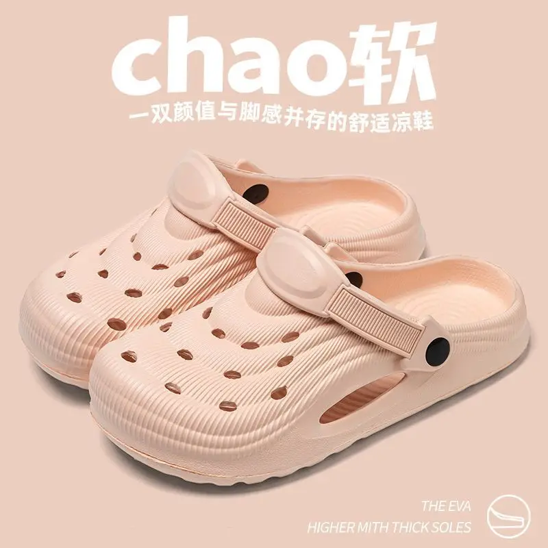 Men's Summer Holed Garden Shoes EVA Breathable Sandals Perforated Shoes Thick Sole Beach Sandals Soft Driving Shoes Non Slip
Men's Summer Holed Garden Shoes EVA Breathable Sandals Perforated Shoes Thick Sole Beach Sandals Soft Driving Shoes Non Slip
