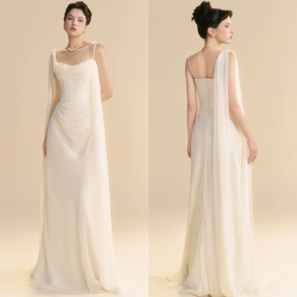 Customized Simple Beige Organza Evening Dress Sexy Spaghetti Straps Sleeveless Prom Dress Soft Straight Zipper Back Party Dress
Customized Simple Beige Organza Evening Dress Sexy Spaghetti Straps Sleeveless Prom Dress Soft Straight Zipper Back Party Dress