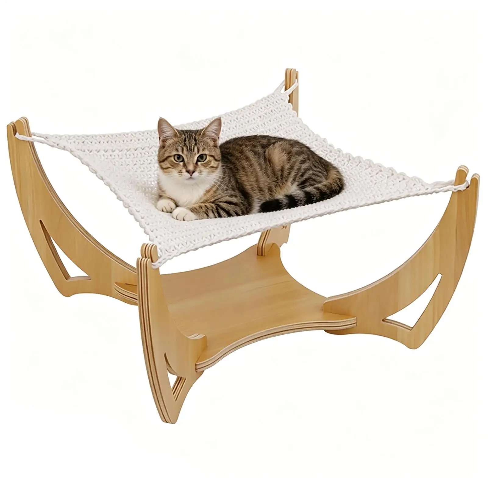 Cat Hammock Interactive Breathable Stable Soft Indoor Outdoor Sleeping Hammock for Home Dorm Balcony Apartment Bedroom
Cat Hammock Interactive Breathable Stable Soft Indoor Outdoor Sleeping Hammock for Home Dorm Balcony Apartment Bedroom
