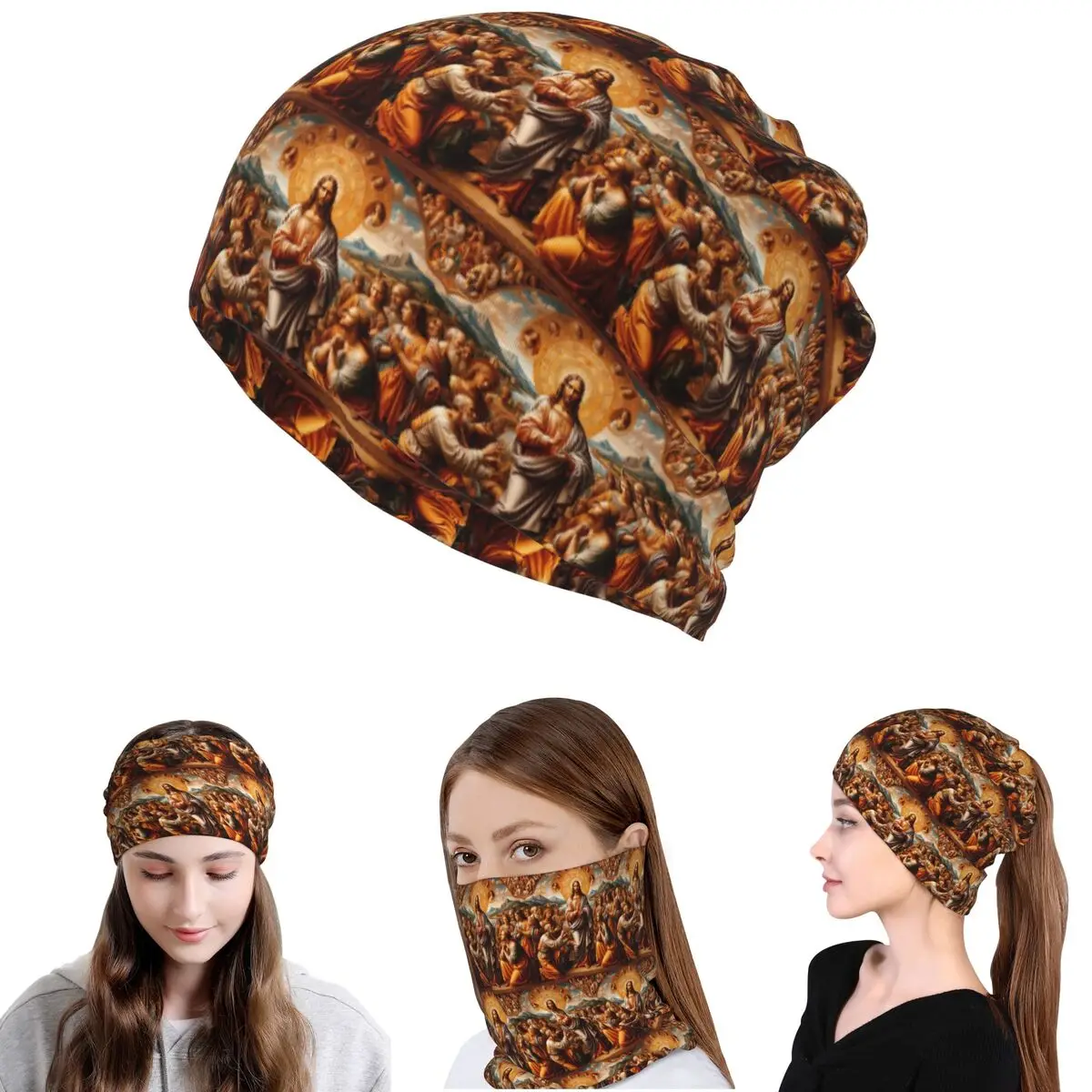 WORSHIPING JESUS Bandana Neck Gaiter Mask Scarf Multi-use Headband Beanies Hat Unisex Adult Winter
WORSHIPING JESUS Bandana Neck Gaiter Mask Scarf Multi-use Headband Beanies Hat Unisex Adult Winter
