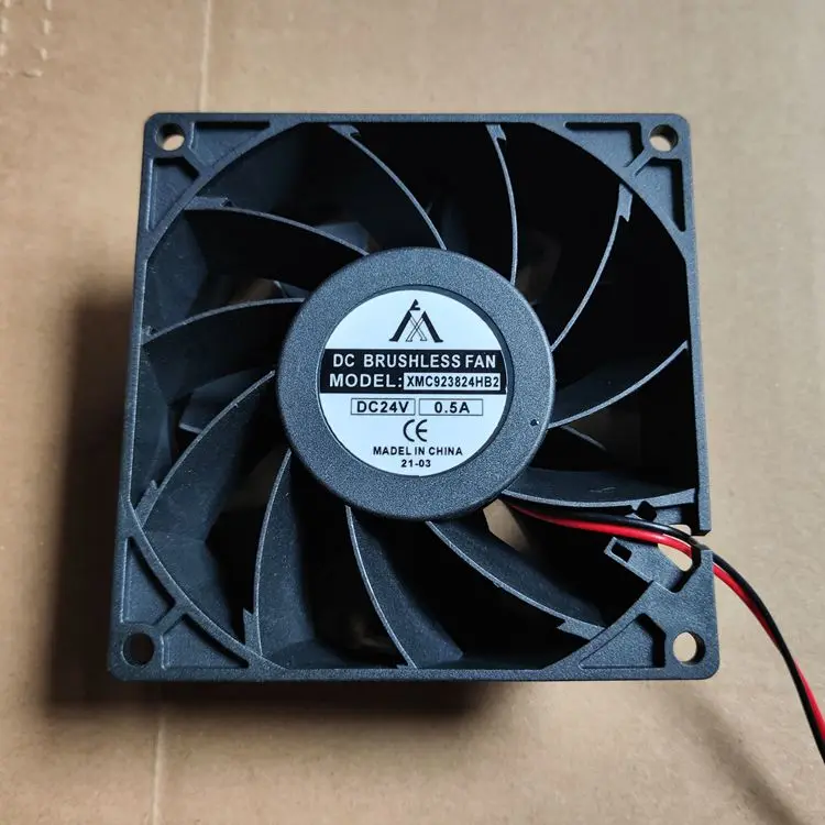 XMC 923824 HB2 DC 24V 0.5A 90x90x38mm 2-проводной охлаждающий вентилятор для сервера
XMC 923824 HB2 DC 24V 0.5A 90x90x38mm 2-проводной охлаждающий вентилятор для сервера
