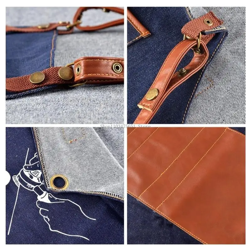 Waterproof And Spill Resistant Coffee Shop Work Apron With Reinforced Design And Multiple Pocket for Cooking Kitchen
Waterproof And Spill Resistant Coffee Shop Work Apron With Reinforced Design And Multiple Pocket for Cooking Kitchen