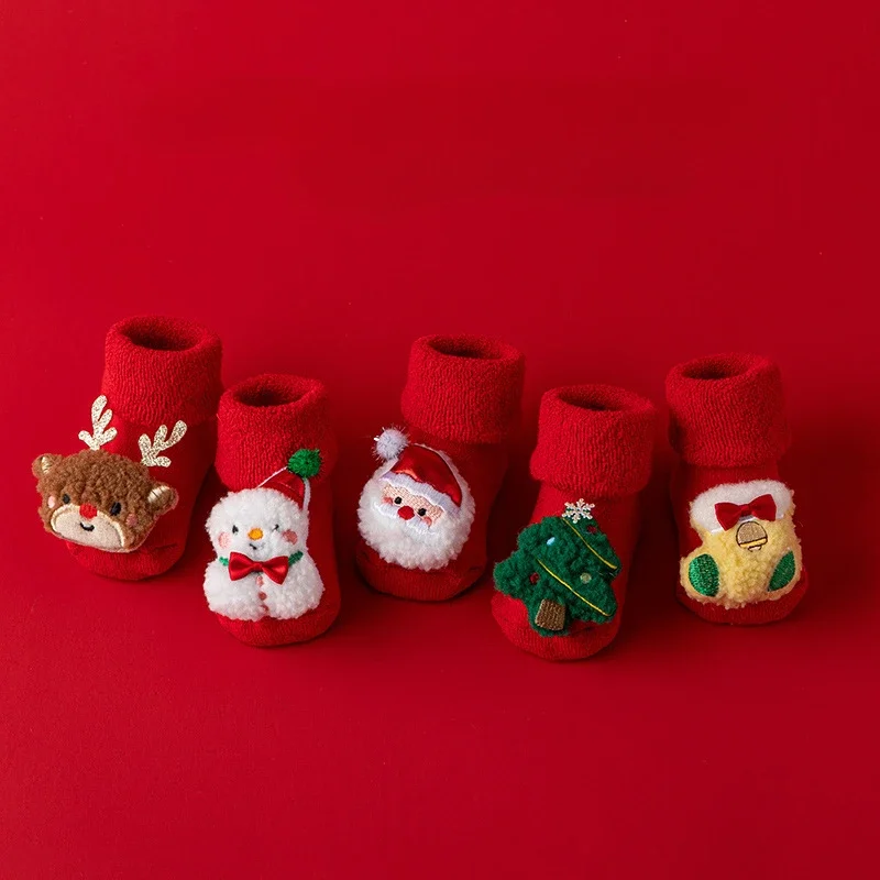 New Socks Shoes Christmas Versatile Comfort Baby Shoe Warm Anti Slip Baby Girl Shoe Winter Soft Floor Socks Retro Trendy Walkers
New Socks Shoes Christmas Versatile Comfort Baby Shoe Warm Anti Slip Baby Girl Shoe Winter Soft Floor Socks Retro Trendy Walkers