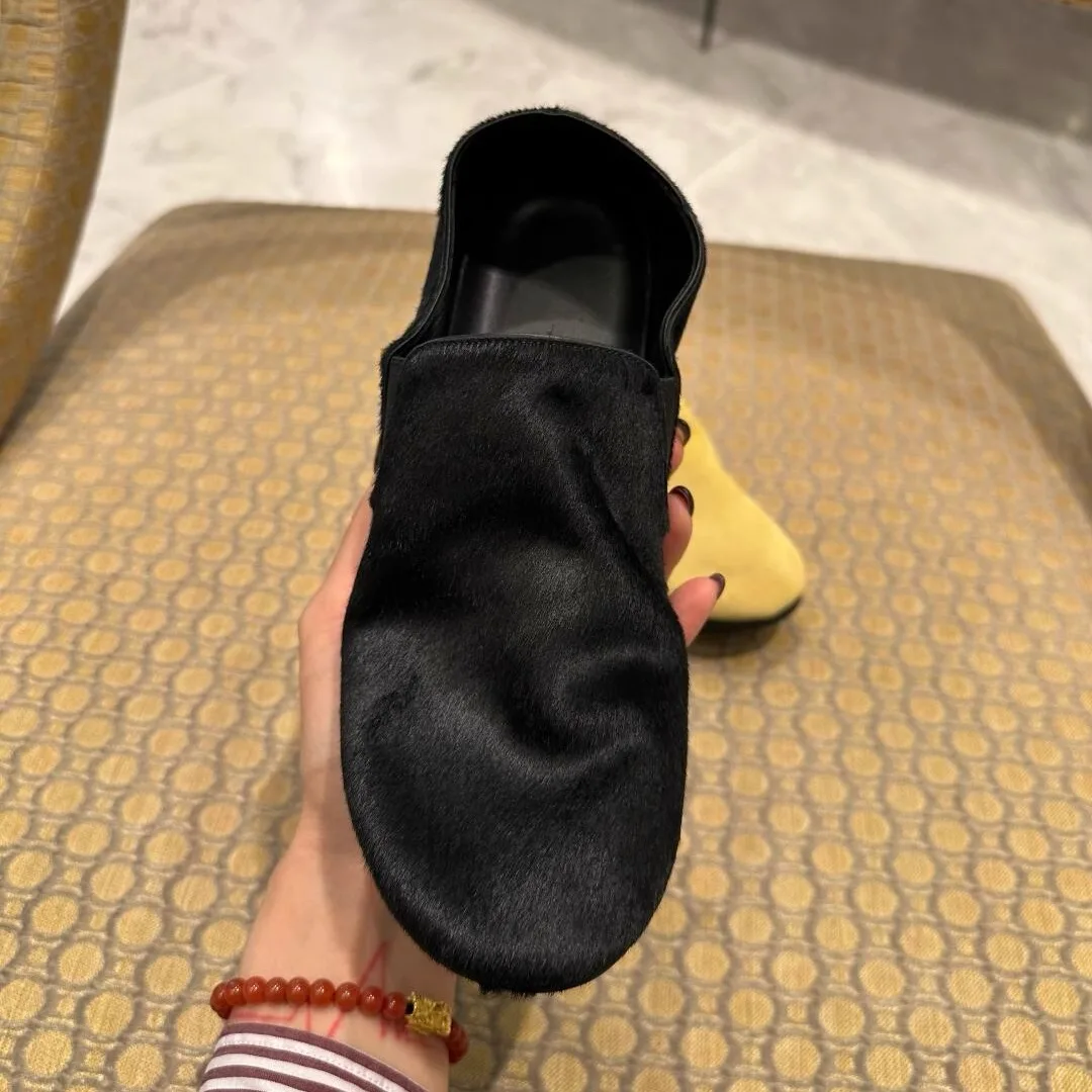 2025 Autumn Women's Flats Shoes Horsehair Minimalist Round Head Flat-soled Single Shoe Leisure Muller Shoes Loafers
2025 Autumn Women's Flats Shoes Horsehair Minimalist Round Head Flat-soled Single Shoe Leisure Muller Shoes Loafers