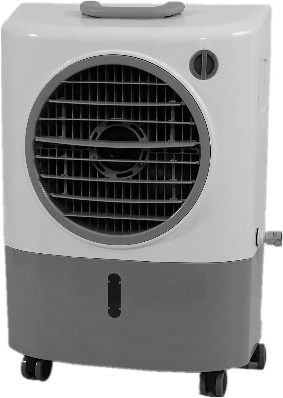 Portable Swamp Coolers - 1300 CFM MC18M Evaporative Air Cooler with 2-Speed Fan, 53.4 dB - 500 sq. ft. Coverage Evaporative Air
Portable Swamp Coolers - 1300 CFM MC18M Evaporative Air Cooler with 2-Speed Fan, 53.4 dB - 500 sq. ft. Coverage Evaporative Air
