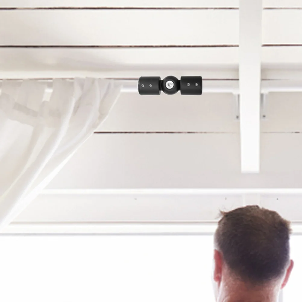 Corner Curtain Rod Connector Heavy Duty Stainless Steel Elbow Connector for Window Curtain Rod 90 Degree Corner Joint
Corner Curtain Rod Connector Heavy Duty Stainless Steel Elbow Connector for Window Curtain Rod 90 Degree Corner Joint