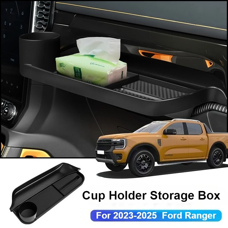 For Ford Ranger 2023 2024 2025 Passenger Side Cup Holder Storage Box Interior Modification Accessories
For Ford Ranger 2023 2024 2025 Passenger Side Cup Holder Storage Box Interior Modification Accessories