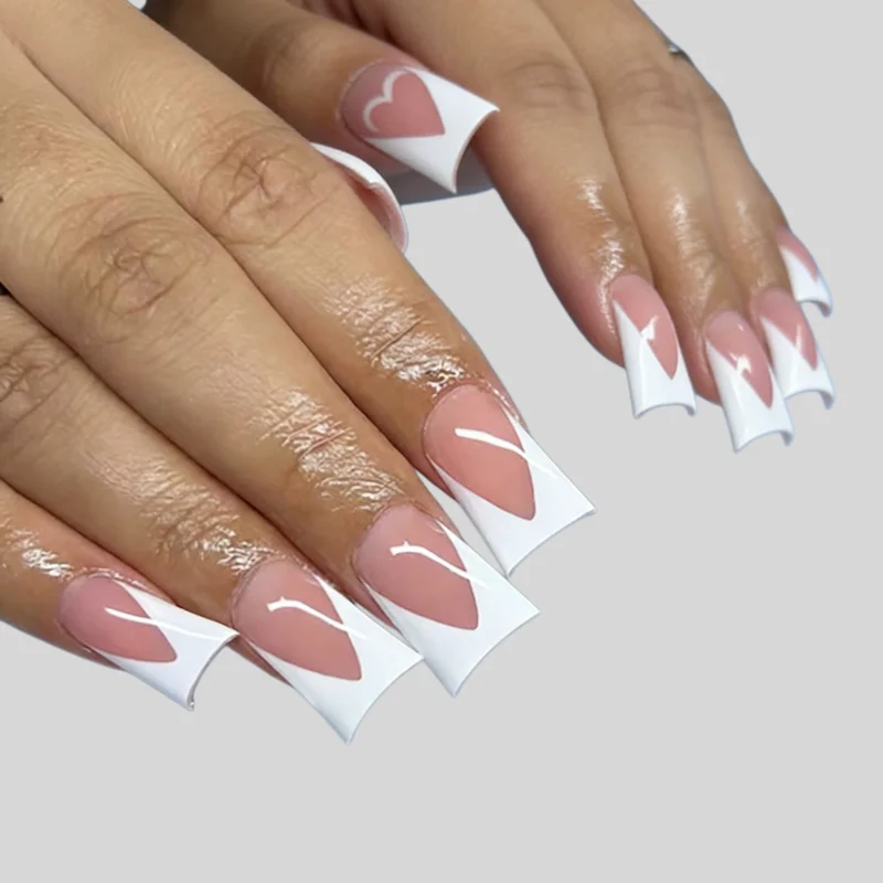 24Pcs Duckbill Shape Press on Nail Pink Leopard Print French Edge Removable Full Cover Acrylic Fake Nails for Women&Girl Wear
24Pcs Duckbill Shape Press on Nail Pink Leopard Print French Edge Removable Full Cover Acrylic Fake Nails for Women&Girl Wear