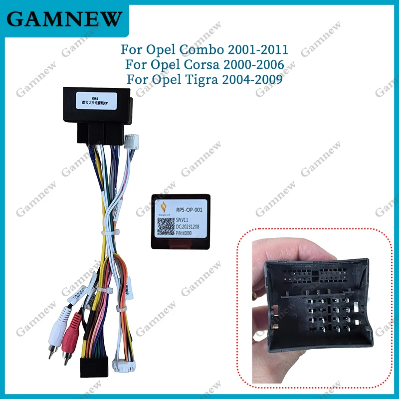 Car 16pin Power Cord Wiring Harness Adapter For Opel Combo/Corsa/Tigra Installation Head Unit
Car 16pin Power Cord Wiring Harness Adapter For Opel Combo/Corsa/Tigra Installation Head Unit