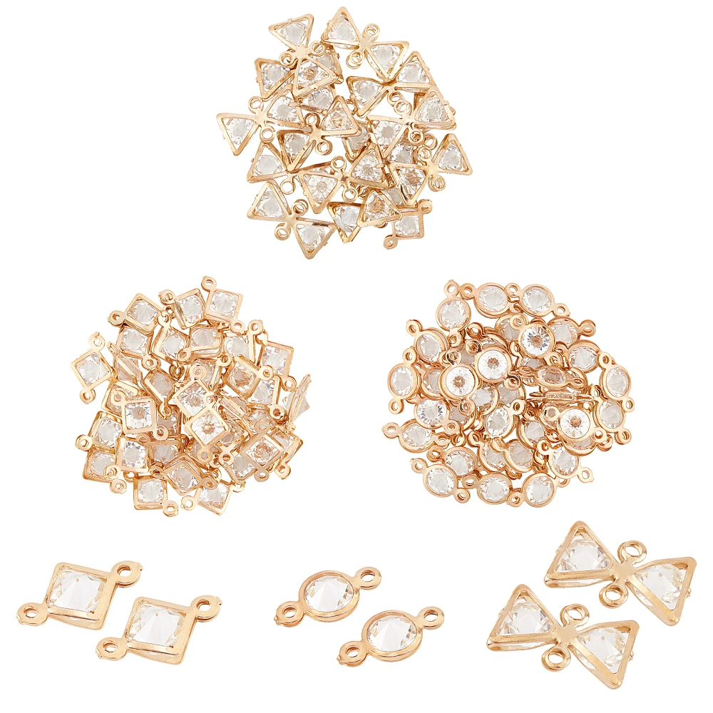 Iron Links connectors with Glass Rhombus Flat Round Bowknot Light Gold 10.3x1.7cm 96pcs/box
Iron Links connectors with Glass Rhombus Flat Round Bowknot Light Gold 10.3x1.7cm 96pcs/box