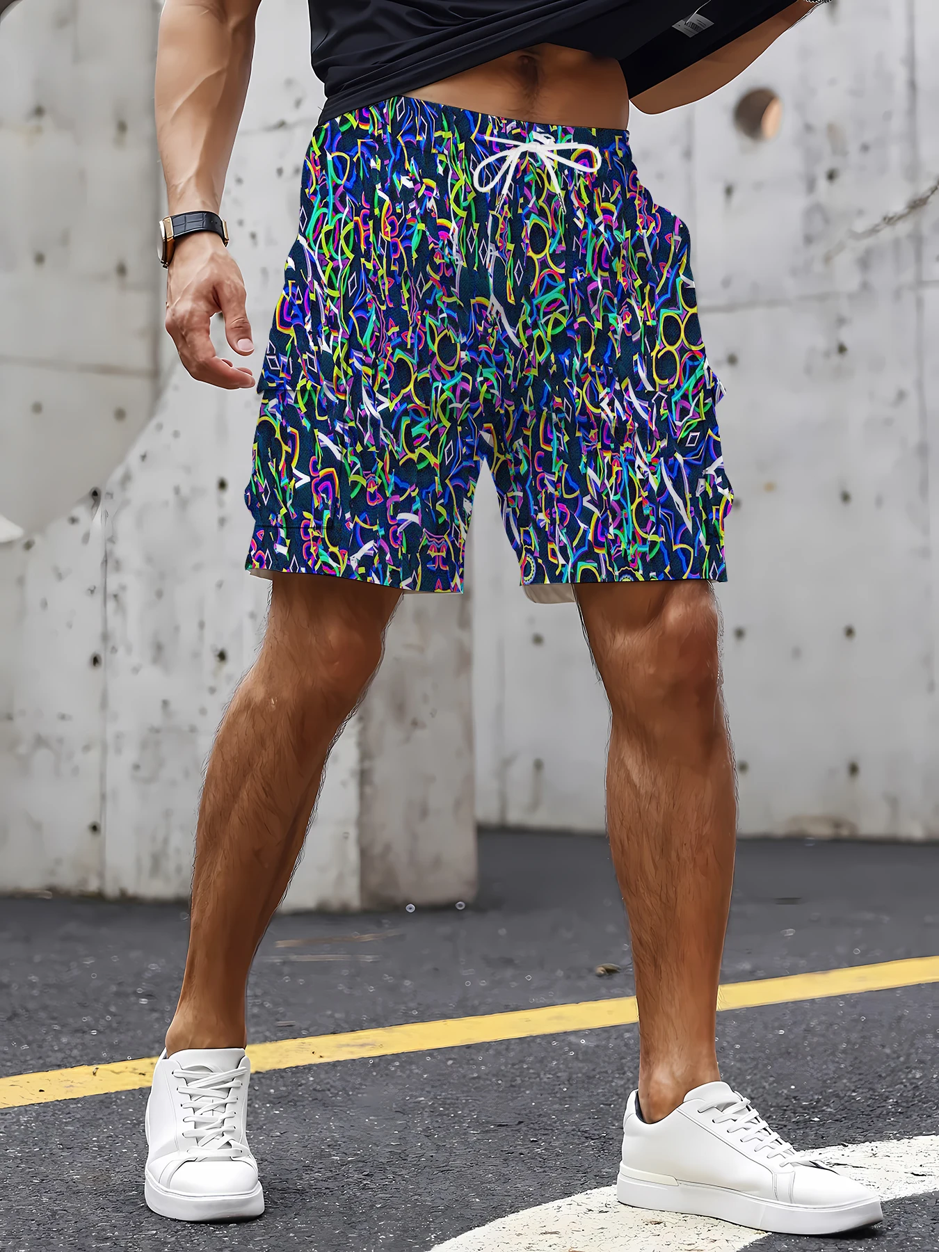 Men's Graphic Printed Multi-Pocket Cargo Shorts Summer Loose Streetwear Hip Hop Casual Shorts
Men's Graphic Printed Multi-Pocket Cargo Shorts Summer Loose Streetwear Hip Hop Casual Shorts