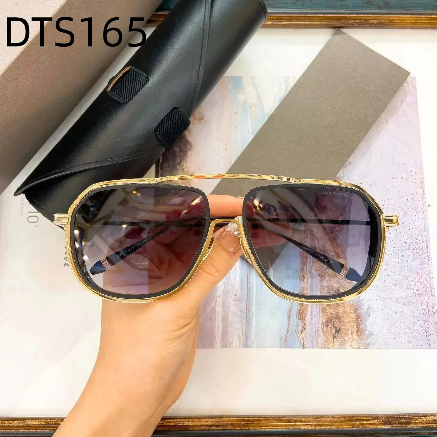 Original INTRACRAFT DTS165 Polarized Gradient Purple Lens Leisure Men Sunglasses Business Luxury Designer Women Couple Eyewear
Original INTRACRAFT DTS165 Polarized Gradient Purple Lens Leisure Men Sunglasses Business Luxury Designer Women Couple Eyewear