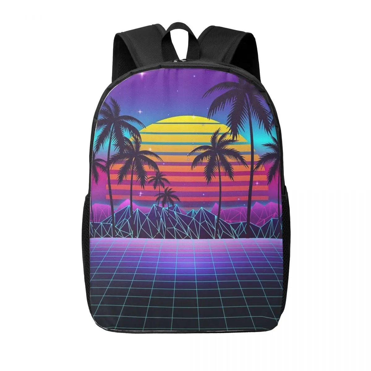 Radiant Sunset Synthwave Woman Backpacks Boys Girl Bookbag Fashion Children School Bags Portability Laptop Rucksack Shoulder Bag
Radiant Sunset Synthwave Woman Backpacks Boys Girl Bookbag Fashion Children School Bags Portability Laptop Rucksack Shoulder Bag
