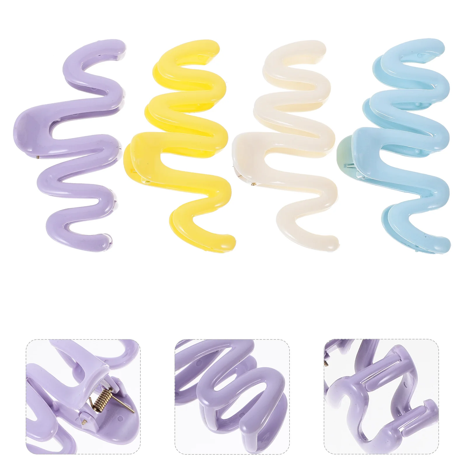 4pcs Large Styling Tool Clips Candy Color Thick Hair Women Headwear Plastic Jaw Clips Hair Styling Tool Accessories
4pcs Large Styling Tool Clips Candy Color Thick Hair Women Headwear Plastic Jaw Clips Hair Styling Tool Accessories