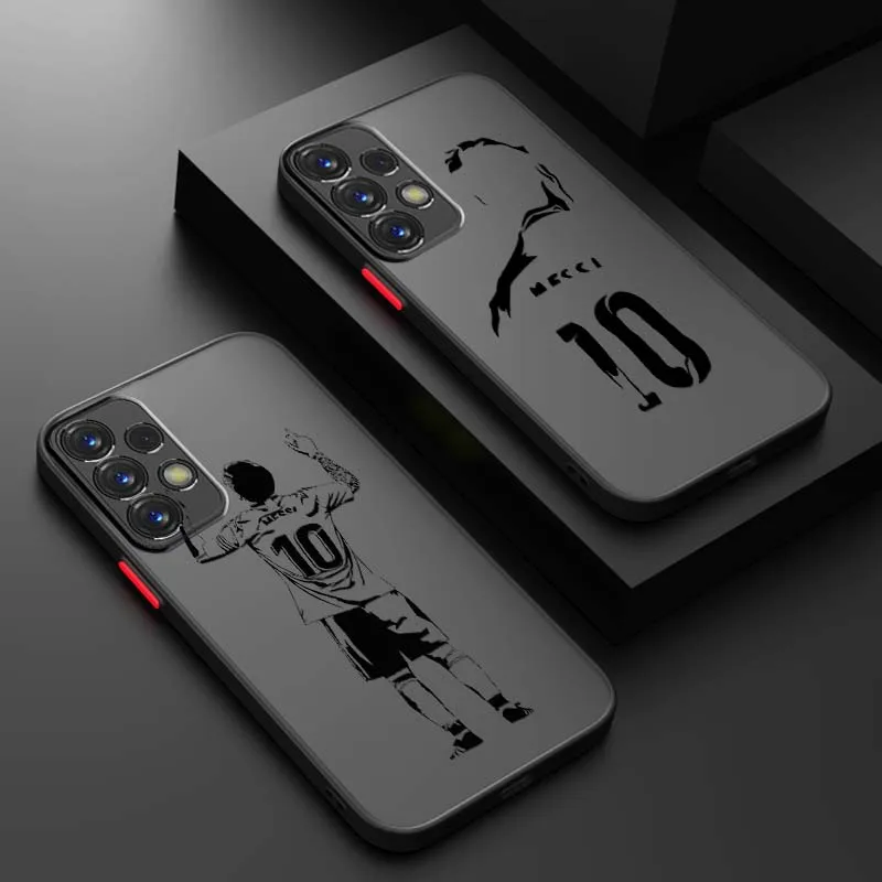 Football Stars No.10 Logo Art For Samsung A56 A42 A36 A34 A33 A32 A23 A16 A04 A03 Note 20 5G Frosted Translucent Phone Case
Football Stars No.10 Logo Art For Samsung A56 A42 A36 A34 A33 A32 A23 A16 A04 A03 Note 20 5G Frosted Translucent Phone Case