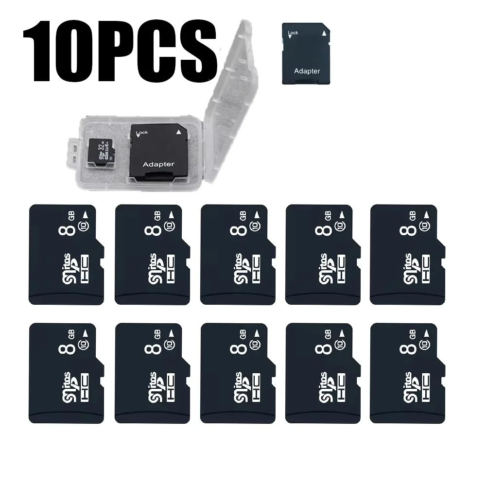 10PCS TF Card Class10 128GB 256GB cartao de memoria 32GB 64GB 16G SD Card 8G 4GB 2GB Flash Memory Card for Digital Devices
10PCS TF Card Class10 128GB 256GB cartao de memoria 32GB 64GB 16G SD Card 8G 4GB 2GB Flash Memory Card for Digital Devices