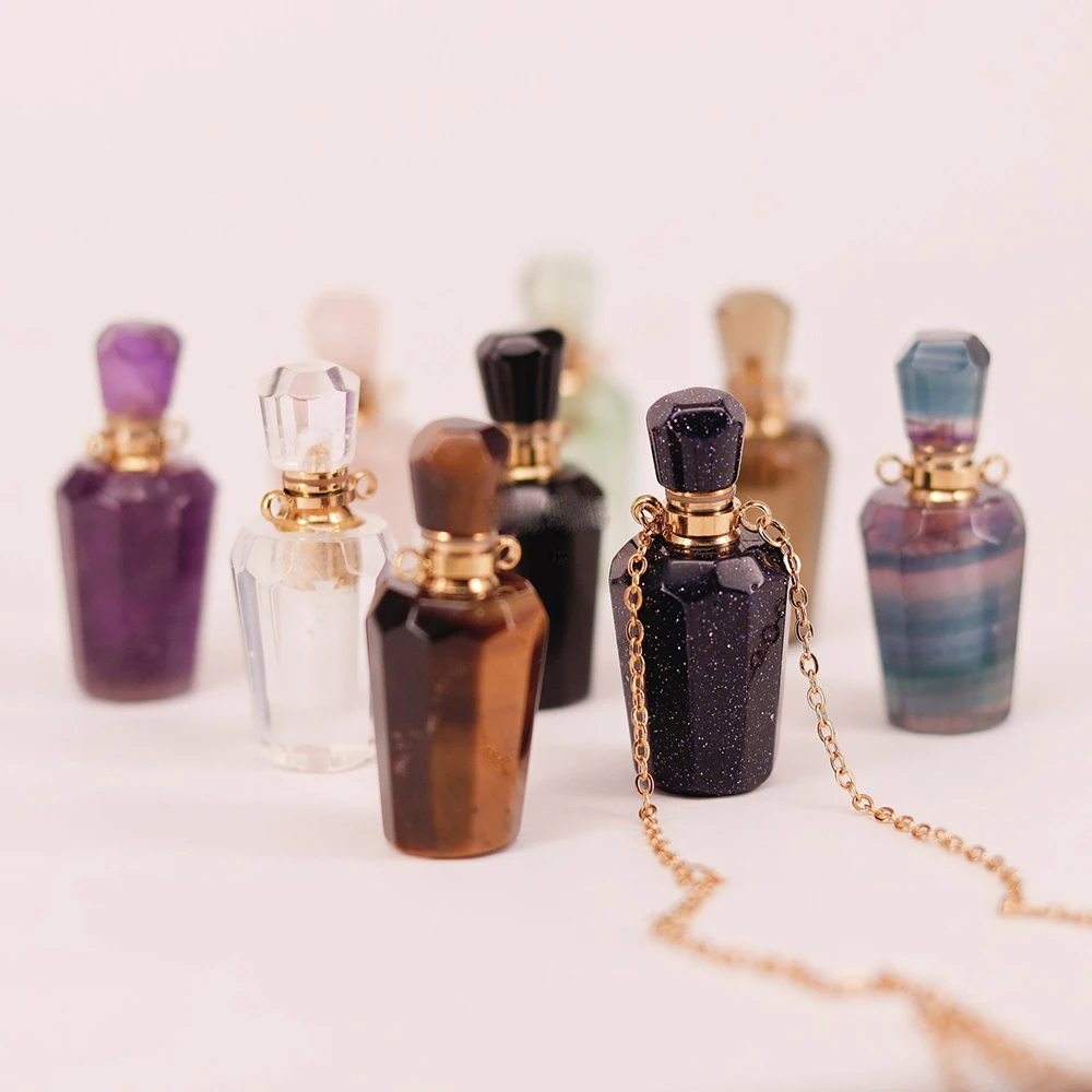 3pcs/lot Jewelry Accessory Natural Stone Transparent crystal perfume bottle Shaped Pendant For Charms Earrings Bracelet
3pcs/lot Jewelry Accessory Natural Stone Transparent crystal perfume bottle Shaped Pendant For Charms Earrings Bracelet