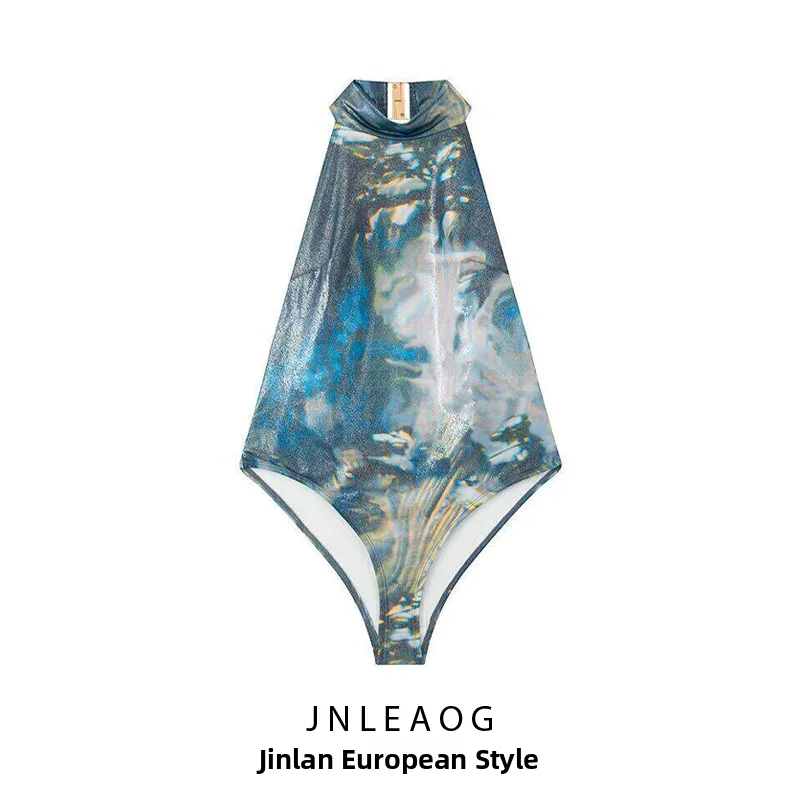 JNLEAOG Summer New Fashionable High Collar Swimsuit Elegant Patterned Women's Clothing Straight Cut mid Waist Shorts
JNLEAOG Summer New Fashionable High Collar Swimsuit Elegant Patterned Women's Clothing Straight Cut mid Waist Shorts